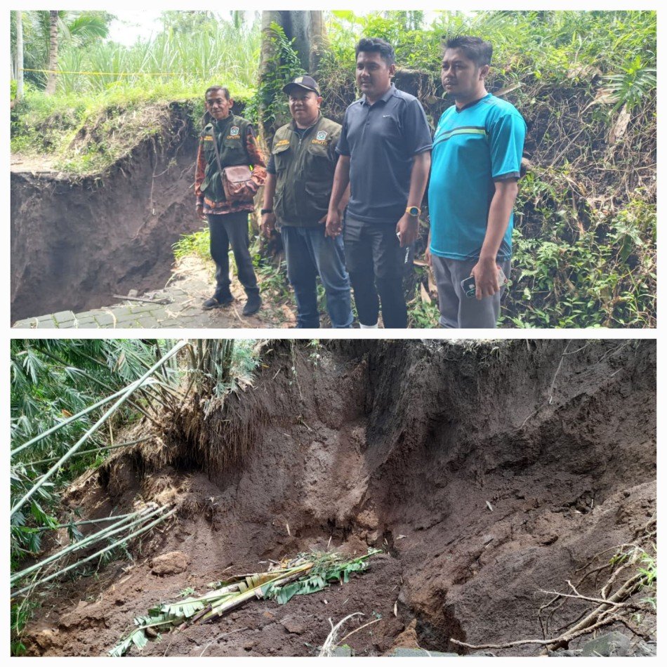Longsor Lumpuhkan Akses Utama di Gedangmas, Pemerintah Bergerak Cepat