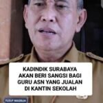 Kadindik Surabaya Beri Sangsi Bagi Guru Yang Jualan Di Kantin Sekolah