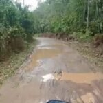 Jalan Utama Desa Muara Damai Menuju SMP N 03 Rusak Parah, Dimana Peran Pemerintah?