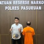 Polres Pasuruan Tangkap Petani Pengedar Sabu di Kandang Sapi, Amankan 7,4 Gram Barang Bukti