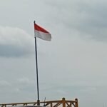 Sungguh Disayangkan, Bendera Kebangsaan Terbiarkan Robek di UPTD Pelabuhan Sungai Lais