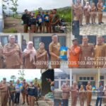 Dinas Pertanian Kota Pagar Alam Bagikan Bibit Padi Cehereng Kekelompok Tani.