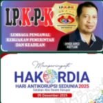 “LP-KPK Ajak Semua Bersuara: Basmi Korupsi, Jaga Masa Depan Tanah Air di Hakordia 2025”    