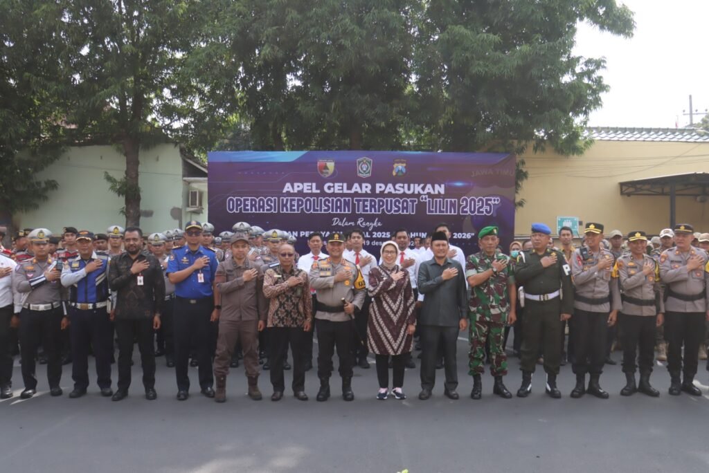 Polres Lumajang Gelar Apel Operasi Lilin Semeru 2025, 366 Personel Gabungan Disiagakan