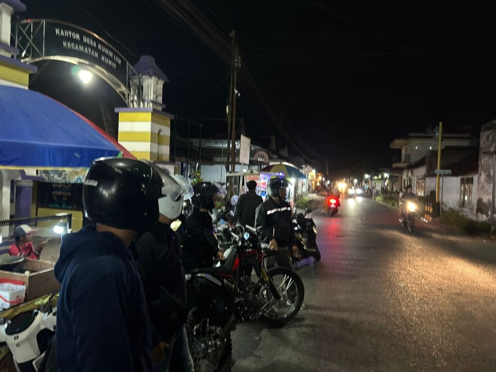 Timsus Polres Lumajang Patroli Dini Hari, Antisipasi 4C di Wilayah Kunir