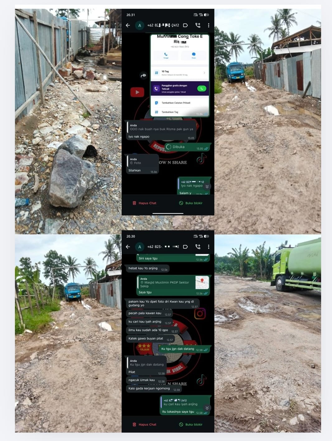 Viralnya Pemberitaan Gudang BBM Ilegal di Tanjung Bintang, Berujung Ancaman Terhadap Awak Media