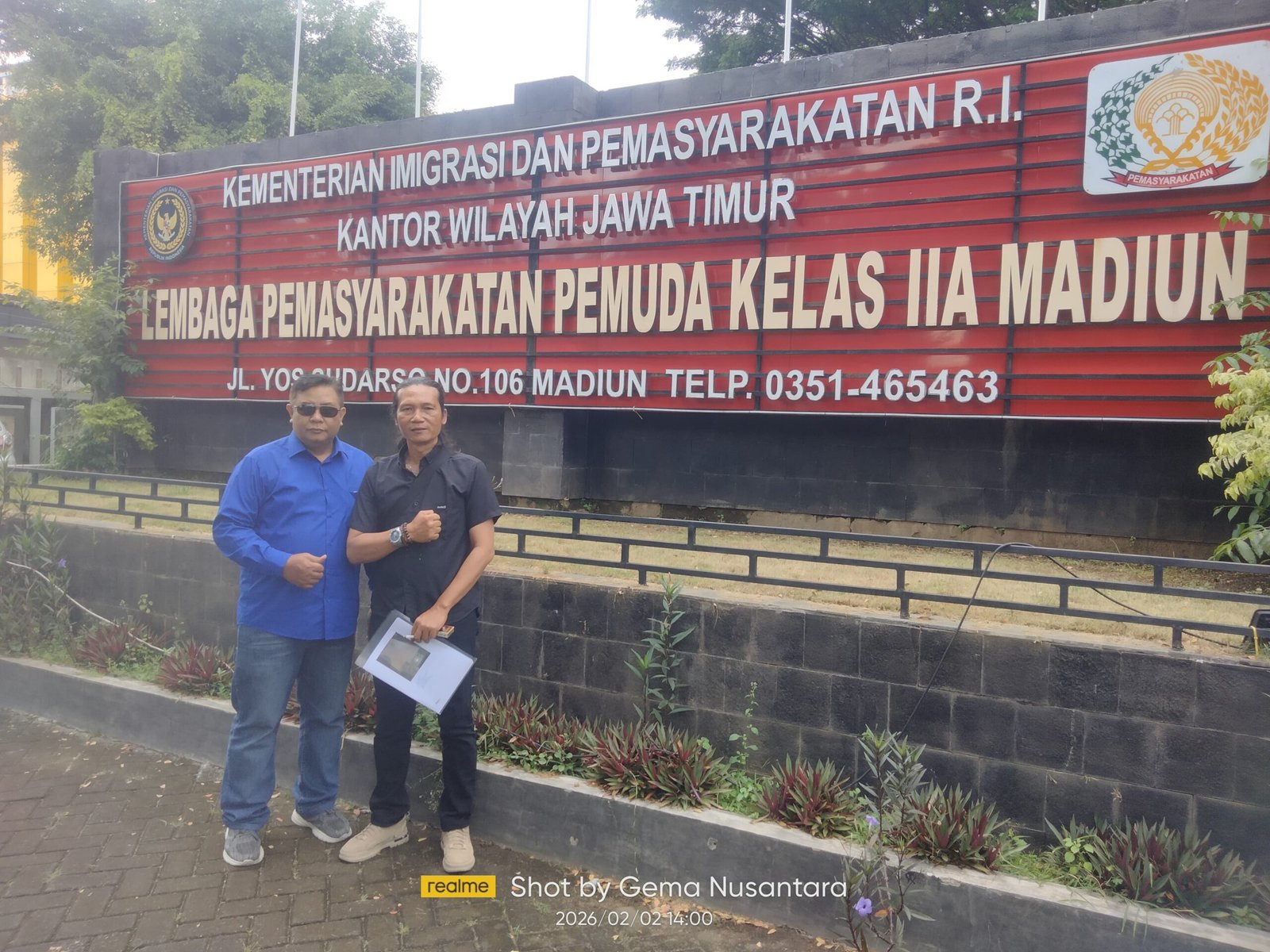 Ketua DPC PWDPI Sidoarjo Kunjungi Lapas Pemuda Kelas IIA Madiun, Tegaskan Pentingnya Pembinaan Humanis