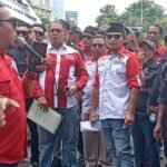 Aksi Damai, Kantor Gubernur Jatim Bergetar, Suara Wapres LIRA Menggelegar  dan Lantang