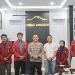 Kapolres Lumajang Terima Silaturahmi IMM ( Ikatan Mahasiswa Muhammadiyah ), Tegaskan Mahasiswa Mitra Strategis Polri