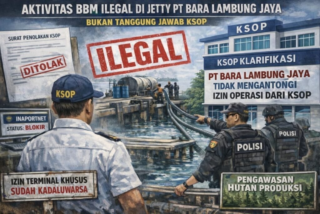 KSOP Sampaikan Klarifikasi Soal Dugaan Aktivitas BBM di Jetty PT Bara Lambung Jaya