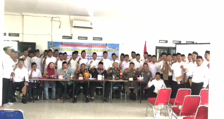 Pelantikan Ketua RT/RW 014 Coco Garden Klapanunggal Periode Tahun 2026 Sampai 2031