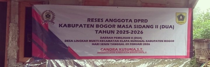 Legislatif Fraksi Demokrat Candra Kusuma, Serap Aspirasi Warga Desa Linggarmukti 