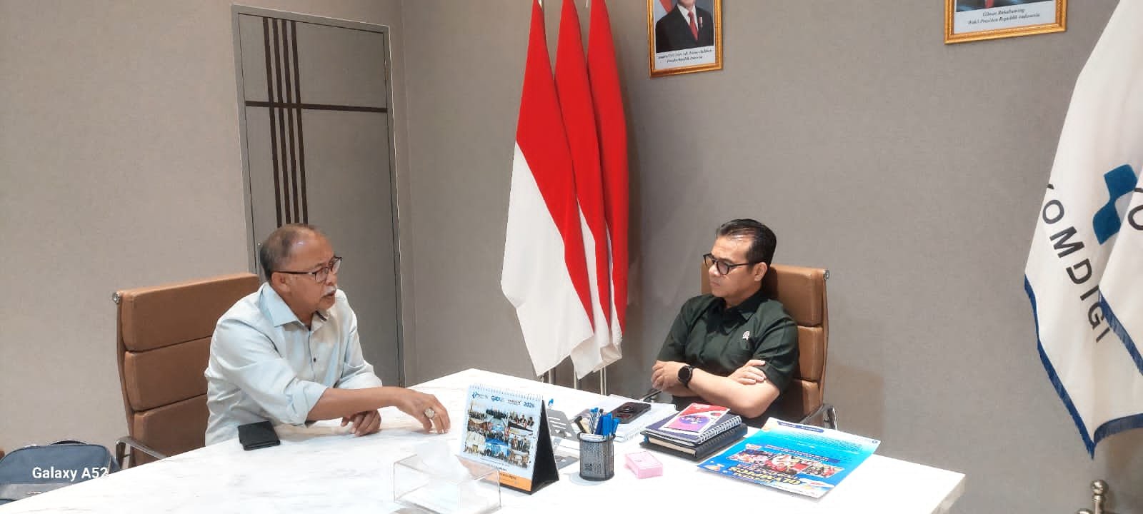 WAMEN KOMDIGI NEZAR PATRIA MENDUKUNG ATLIT BERTALENTA KHUSUS MERAIH SUKSES INTERNASIONAL