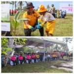 Aksi Hijau di Pesisir Selatan, Polres Lumajang Tanam Ratusan Kelapa Peringati Hari Bumi dan HUT YKB ke-46