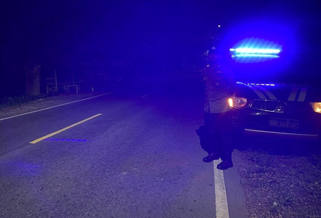 Patroli Blue Light Polsek Jatiroto Intensifkan Pengamanan Malam, Antisipasi Kriminalitas 3C