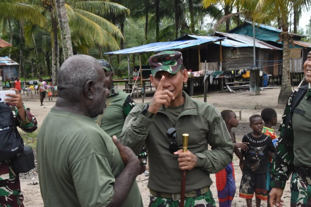 Dandim 1710/Mimika Tinjau Rencana Lokasi Sasaran TMMD Ke-128 TA 2026 di Distrik Mimika Tengah