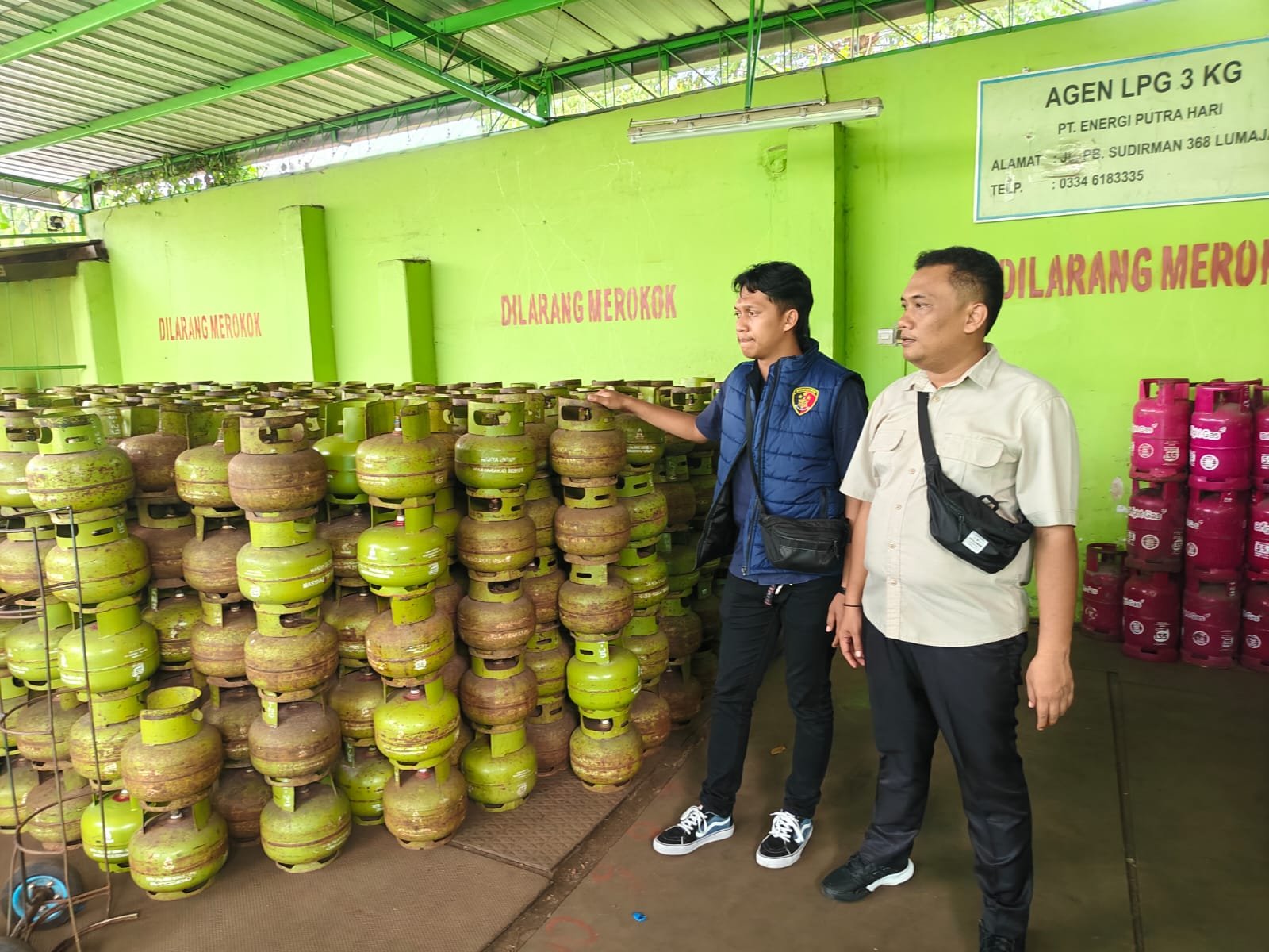 Polres Lumajang Cek SPBE dan Agen LPG, Stok Dipastikan Aman di Tengah Isu Kelangkaan