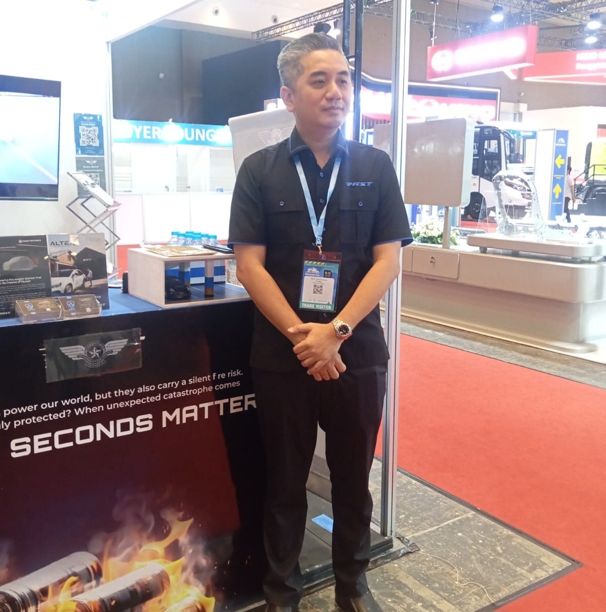 Opsi Fokus pada Bahaya & Urgensi: Ancaman Api 2.000°C di Era EV: Willy Hadi Wijaya Peringatkan Kegagalan Sistem Pemadam Konvensional di PRJ 2026