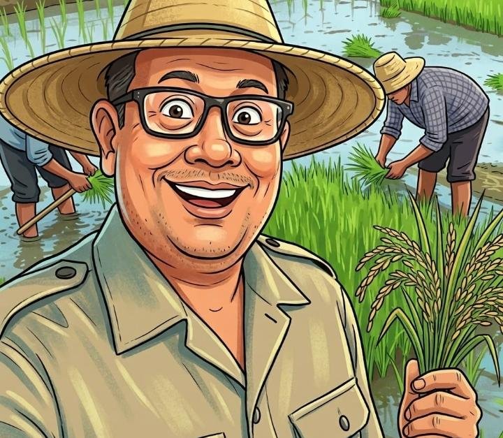 Sentil Mentan Amran, Ekonom Konstitusi: Klaim Swasembada Beras Itu Isapan Jempol