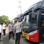 Polda Banten Laksanakan Pengecekan Kesiapan Kendaraan Dinas untuk Pengamanan Hari Buruh