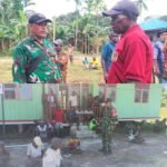 Babinsa Koramil Mapurujaya Laksanakan Komsos Bersama Warga Kampung Fanamo