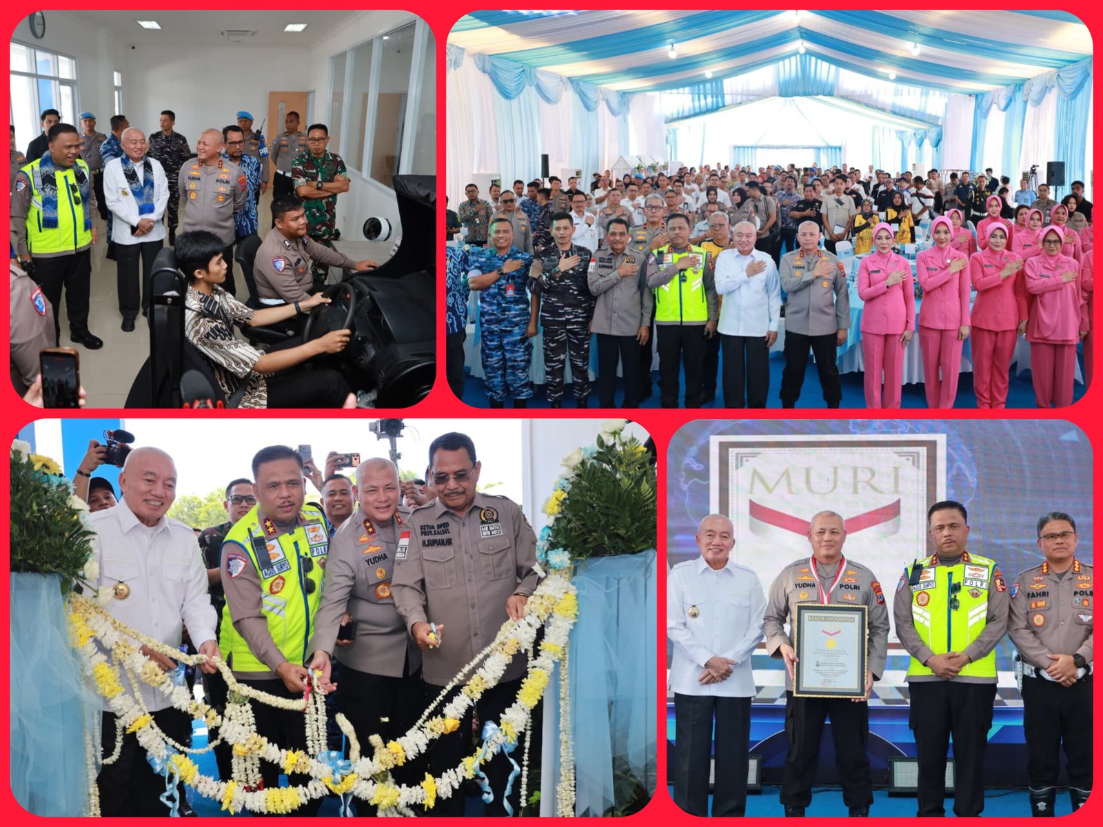 Kakorlantas Polri Resmikan Safety Driving Center (SDC) Polda Kalsel
