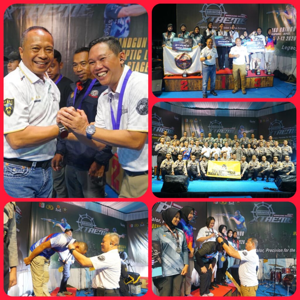 Penutupan Kejuaraan Menembak Brimob Xtreme 2026: Ajang Menembak Internasional Sarat Prestasi dan Sportivitas