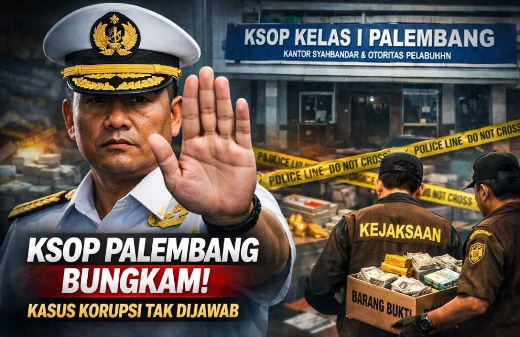 Diduga Ada yang Disembunyikan? KSOP Palembang Pilih Diam Soal Penggeledahan