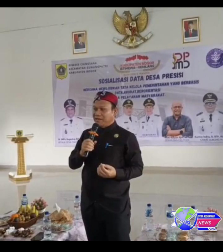 Desa Ciangsana Wujudkan Tata Kelola Presisi, Libatkan Warga & Mahasiswa IPB