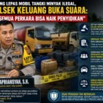 Viral Tudingan Lepas Angkutan Minyak, Kapolsek Keluang: Hukum Tidak Bisa Ditegakkan Berdasarkan Asumsi