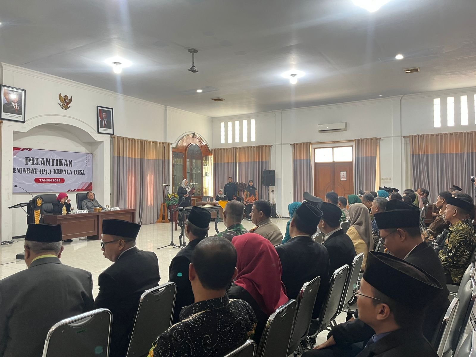 Kapolsek Ranuyoso Hadiri Pelantikan Pj Kepala Desa di Lumajang, Satu Kandidat Tidak Hadir