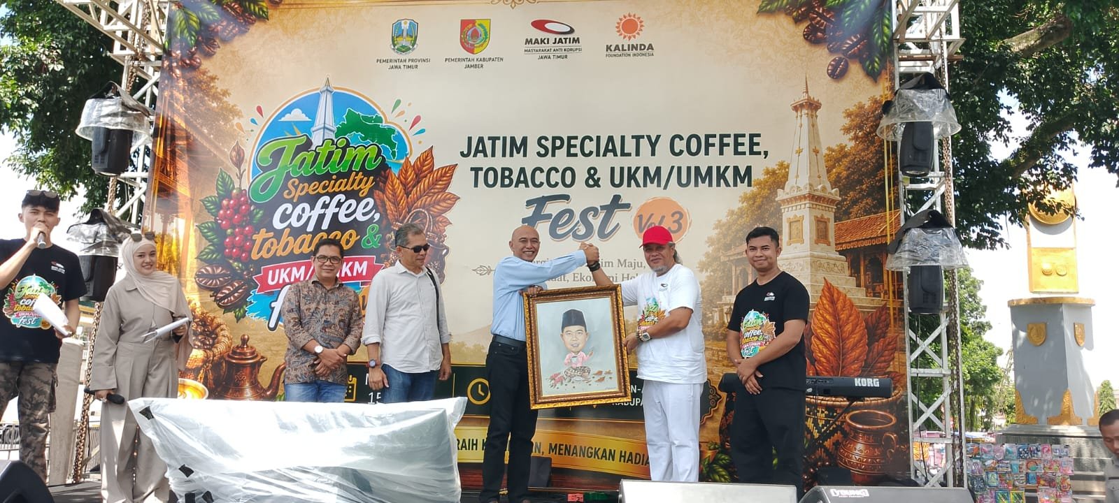 Festival Kopi dan Tembakau Jember 2026 Resmi Dibuka, Dorong UMKM Lokal Naik Kelas