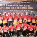 Semarak HUT Bhayangkara ke-80, Polda Banten Gelar Turnamen Tenis Perkuat Soliditas Antar Instansi