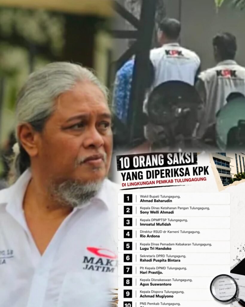 OTT Tulungagung Meledak! Dugaan Korupsi Berjamaah Seret Pejabat Pemkab, KPK Bongkar Aliran Setoran dan Permainan Proyek