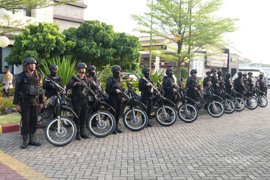 Polresta Sidoarjo Siagakan 1.140 Personel Layanan Pengamanan Pilkades Serentak di 80 Desa