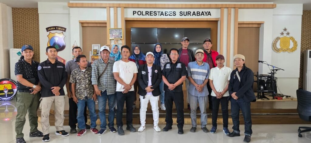 KWI Pimpinan Umar Hayat Audiensi dengan Polrestabes Surabaya, Perkuat Sinergi dan Kemitraan