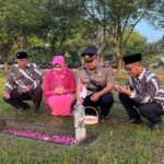 Peringati Hari Bhayangkara ke-80, Polres Lumajang Gelar Ziarah dan Tabur Bunga di TMP Kusuma Bangsa