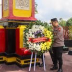 Jelang Hari Bhayangkara ke-80, Kapolres Lumajang Pimpin Ziarah ke Monumen Perjuangan Polri di Tumpeng