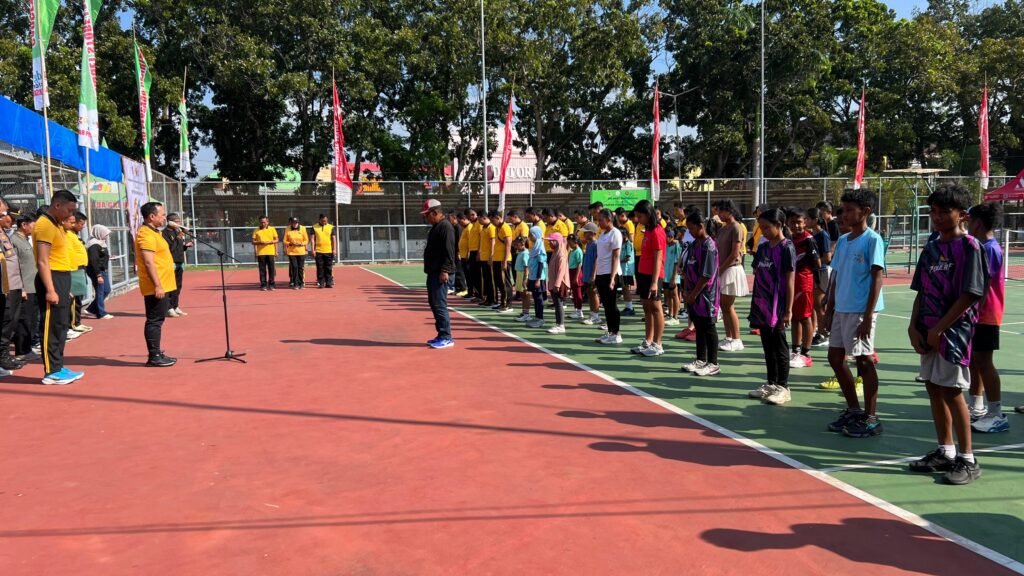 Kejuaraan Tenis Junior Se-Jatim Meriahkan HUT Bhayangkara ke-80 di Lumajang
