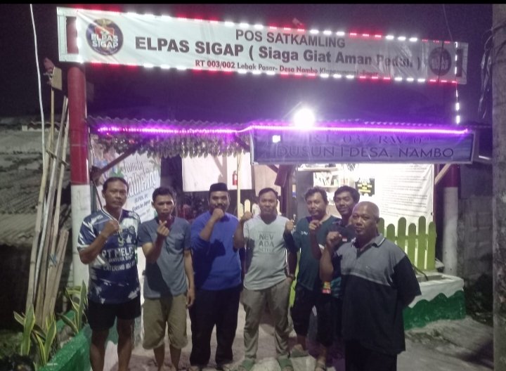 Desa Nambo Terpilih Poskamling Paling Aktif Sekabupaten Bogor