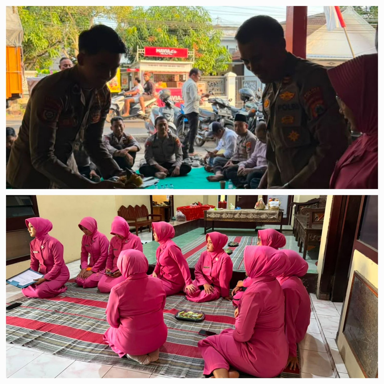 Peringati HUT Bhayangkara ke-80, Polsek Randuagung Gelar Tasyakuran dan Doa Bersama