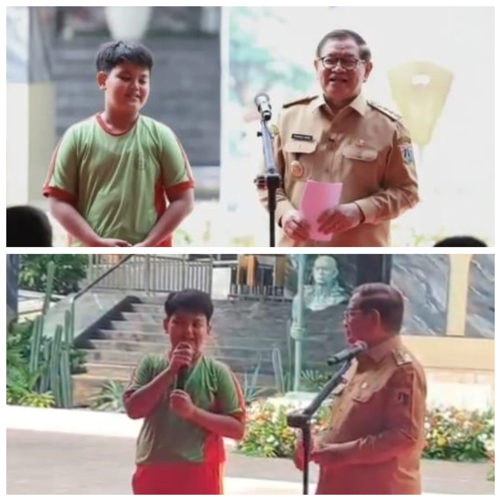 Arjuna Azhar: Ikon Siswa Berprestasi Bersama Gubernur DKI