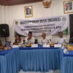 Musyawarah Desa Pembentukan Dan pelantikan panitia BPD Desa Cikahuripan
