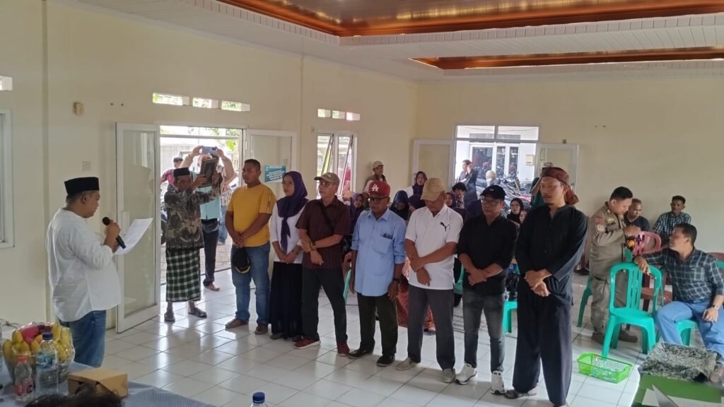 Musyawarah Desa Pembentukan Panitia Pengisian Anggota BPD Desa Bantarjati