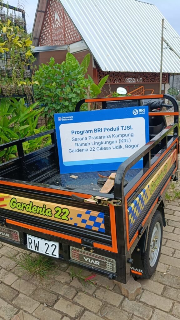 BRI KC Cibubur Dorong Pengelolaan Lingkungan Berkelanjutan di Kampung Gardenia 22
