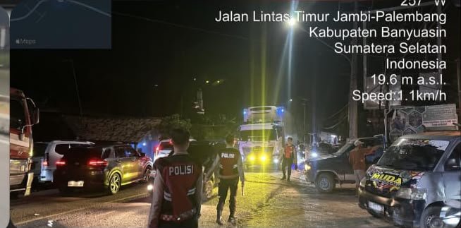 Sat Samapta Polres Banyuasin Intensifkan Patroli Beat dan KRYD, Persempit Ruang Gerak Pelaku Kejahatan 3C