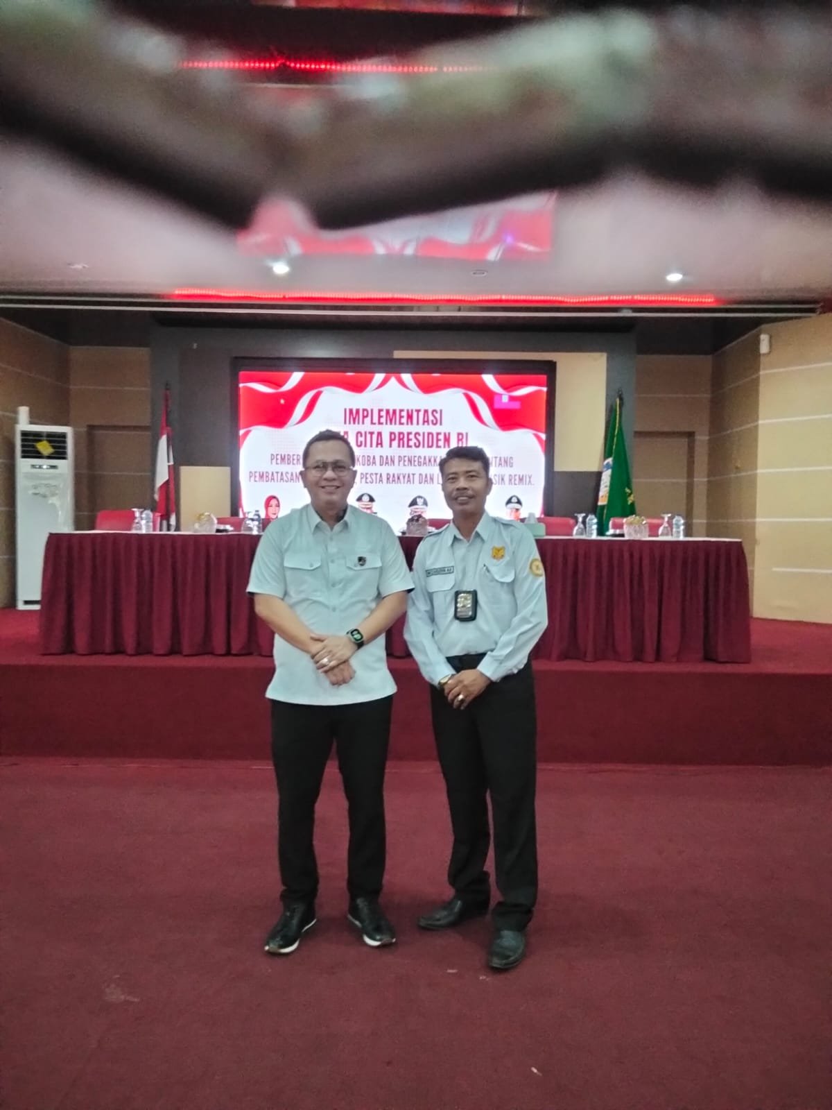 Kasat Narkoba Polres Banyuasin Bersama Korwil LAN Sumsel Tegaskan Perang Total Melawan Narkoba