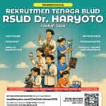 📢 RESMI DIBUKA! REKRUTMEN TENAGA BLUD RSUD DR. HARYOTO TAHUN 2026, GRATIS TANPA BIAYA APA PUN