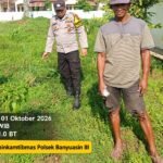 DARI PEKARANGAN RUMAH, BRIPKA ANDY SETIYAWAN DORONG KEMANDIRIAN PANGAN WARGA PANGKALAN BALAI