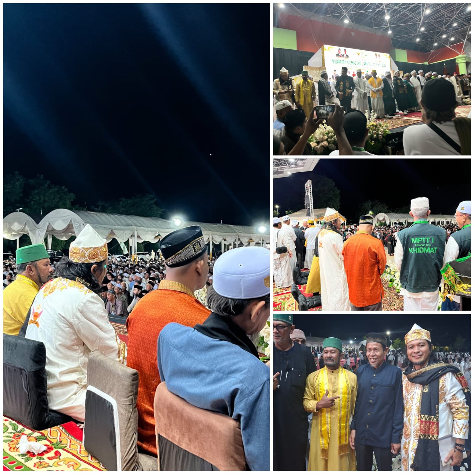 KETUA DZURRIYAT RADJA SULTAN SE- NUSANTARA & PARA PEWARIS RAJA – RAJA ACEH HADIRI PEMBUKAAN MUZAKARAH INTERNASIONAL ULAMA TAUHID SUFI II